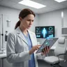 Female clinical researcher profile photo for thought leadership post
